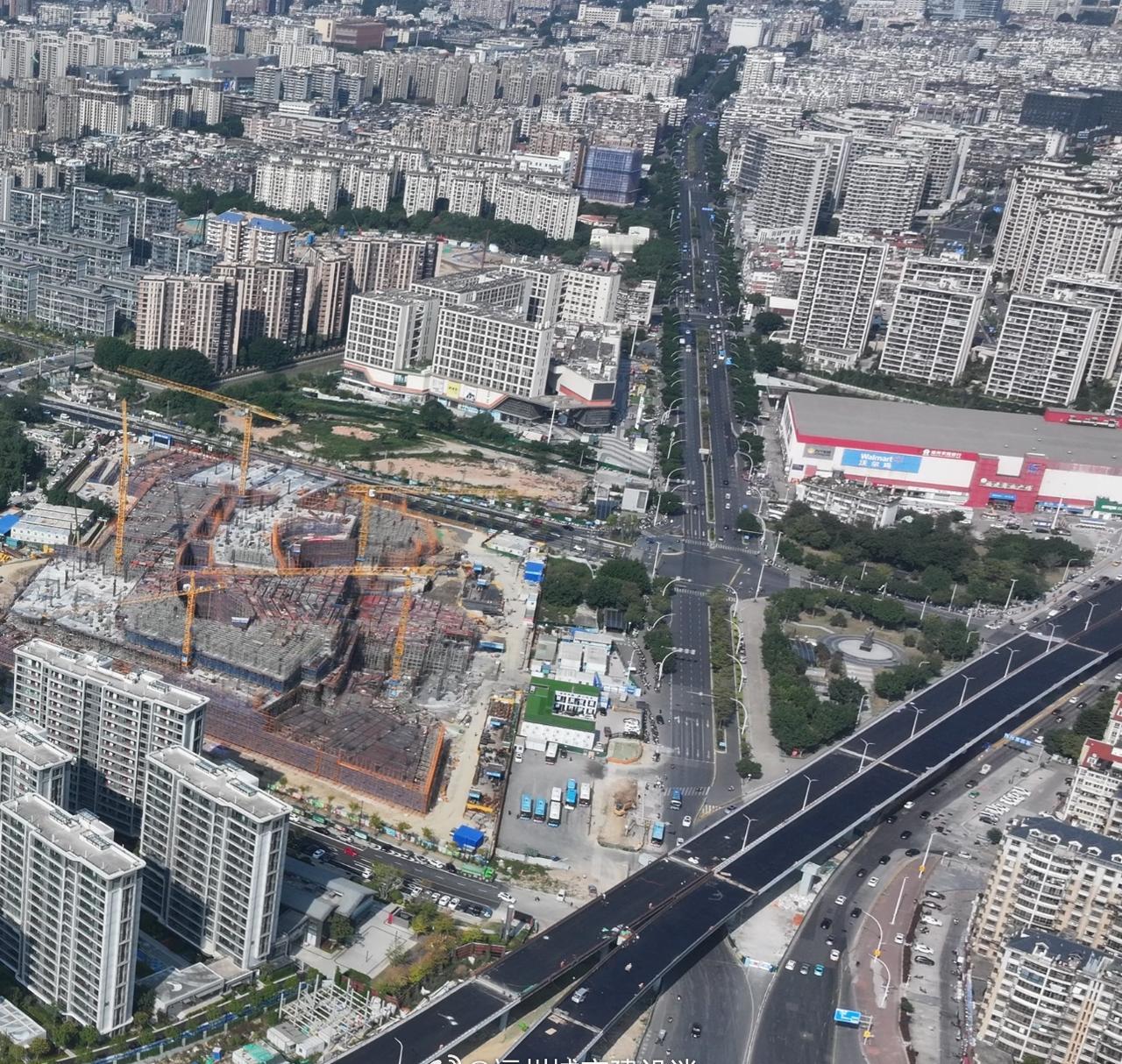 福州白湖亭商圈-SM广场进度​​​