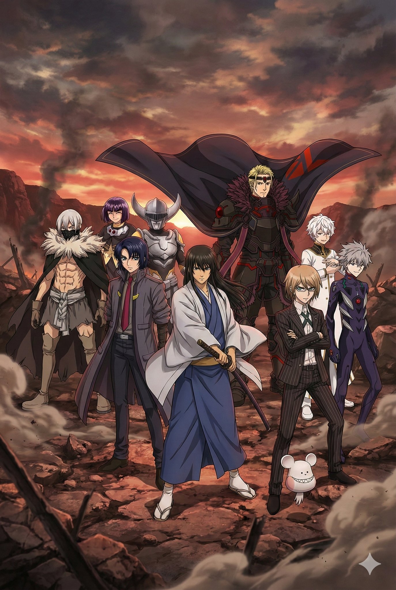 石田彰大集结（viaやっ黒）高达银魂EVA