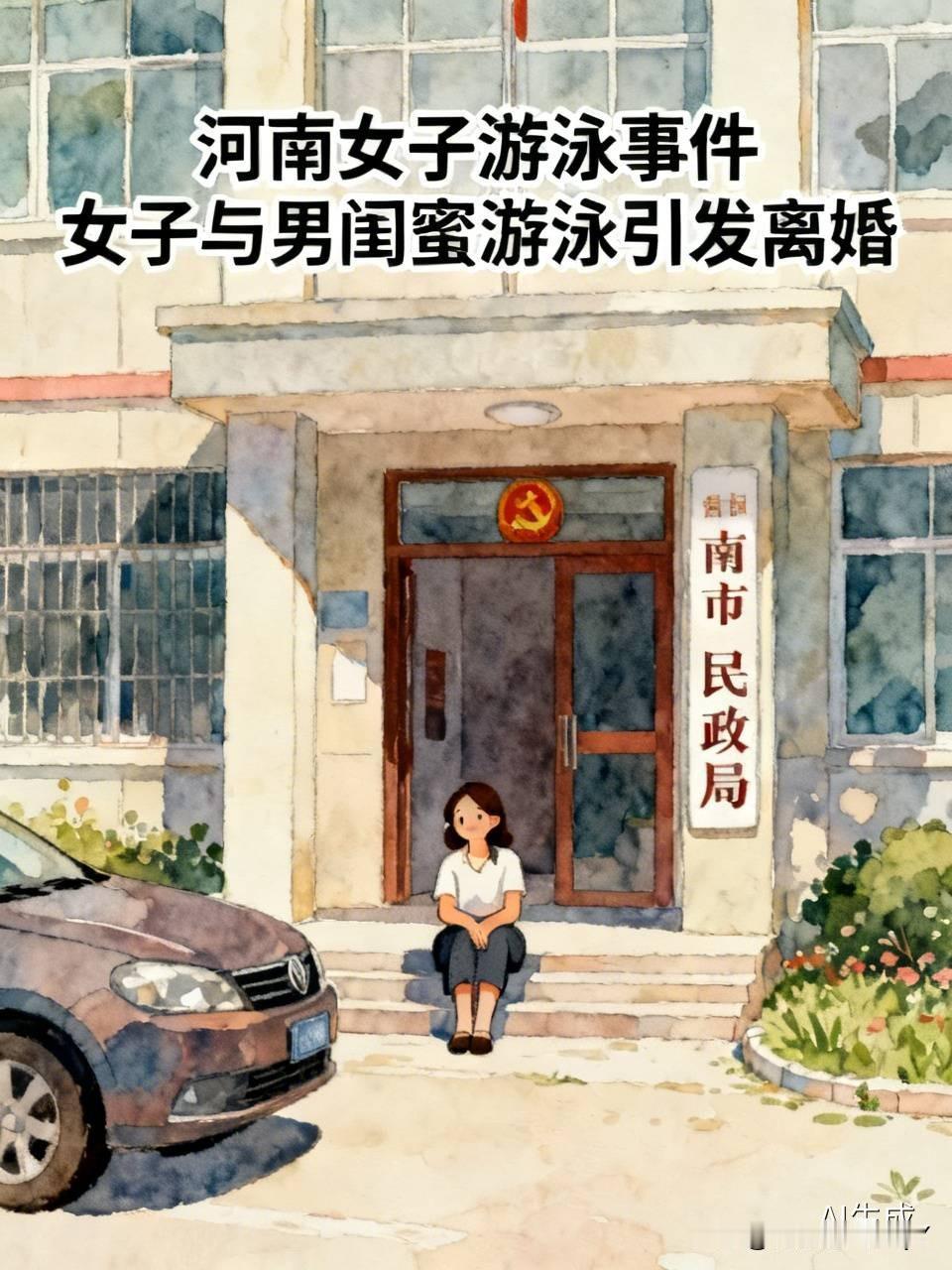 河南有个姑娘拉着男闺蜜去游泳，这事被老公撞破后，她反倒像炸毛的小刺猬似的跟老公大