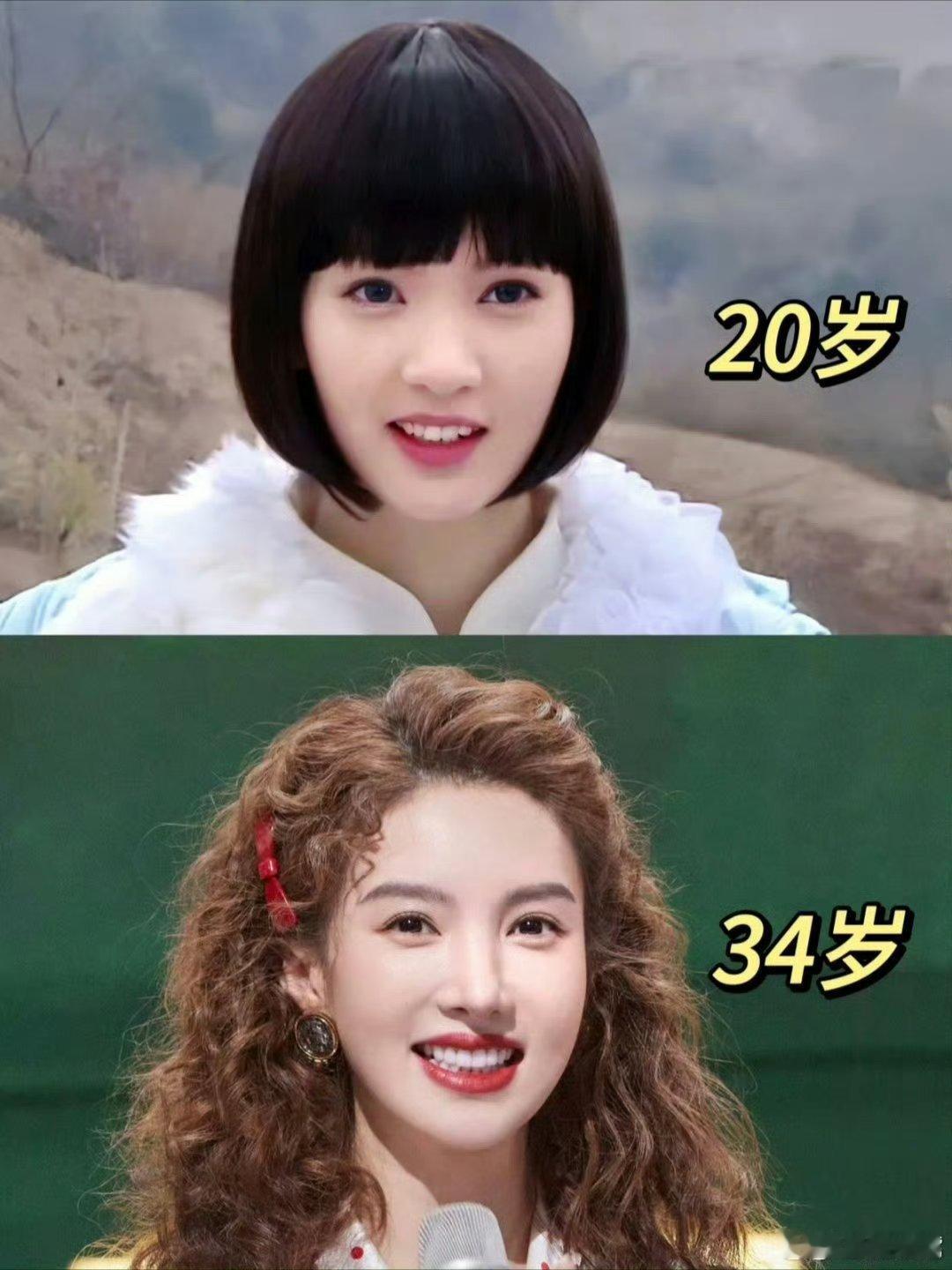 金晨医美还是以前好看！现在我真的欣赏不来！嘴巴怪怪的！