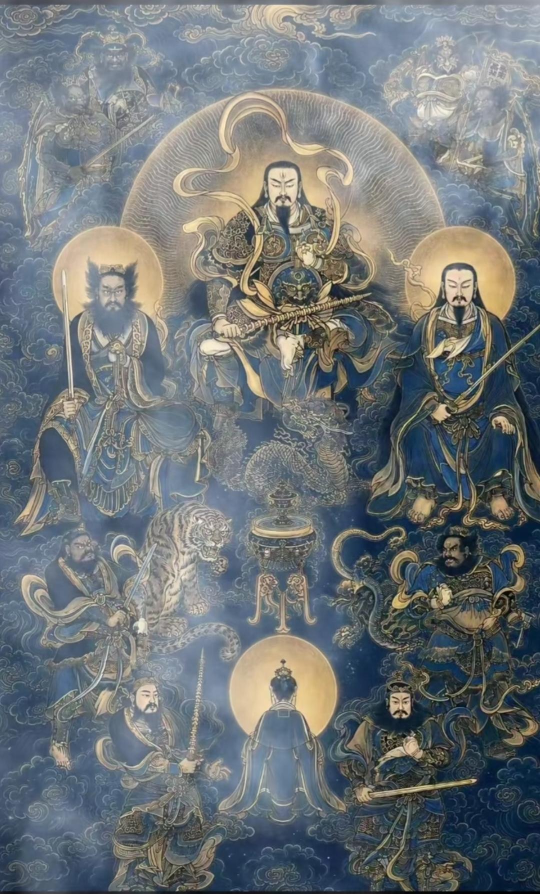 前几天聊天，聊到佛道两家近代的代表性人物。朋友问我，张至顺道长和虚云老和尚谁