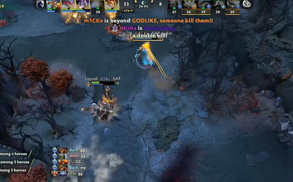 VG1:2不敌Liquid掉至1-2组，这盘边路被彻底打烂了，尤其优势路烂到