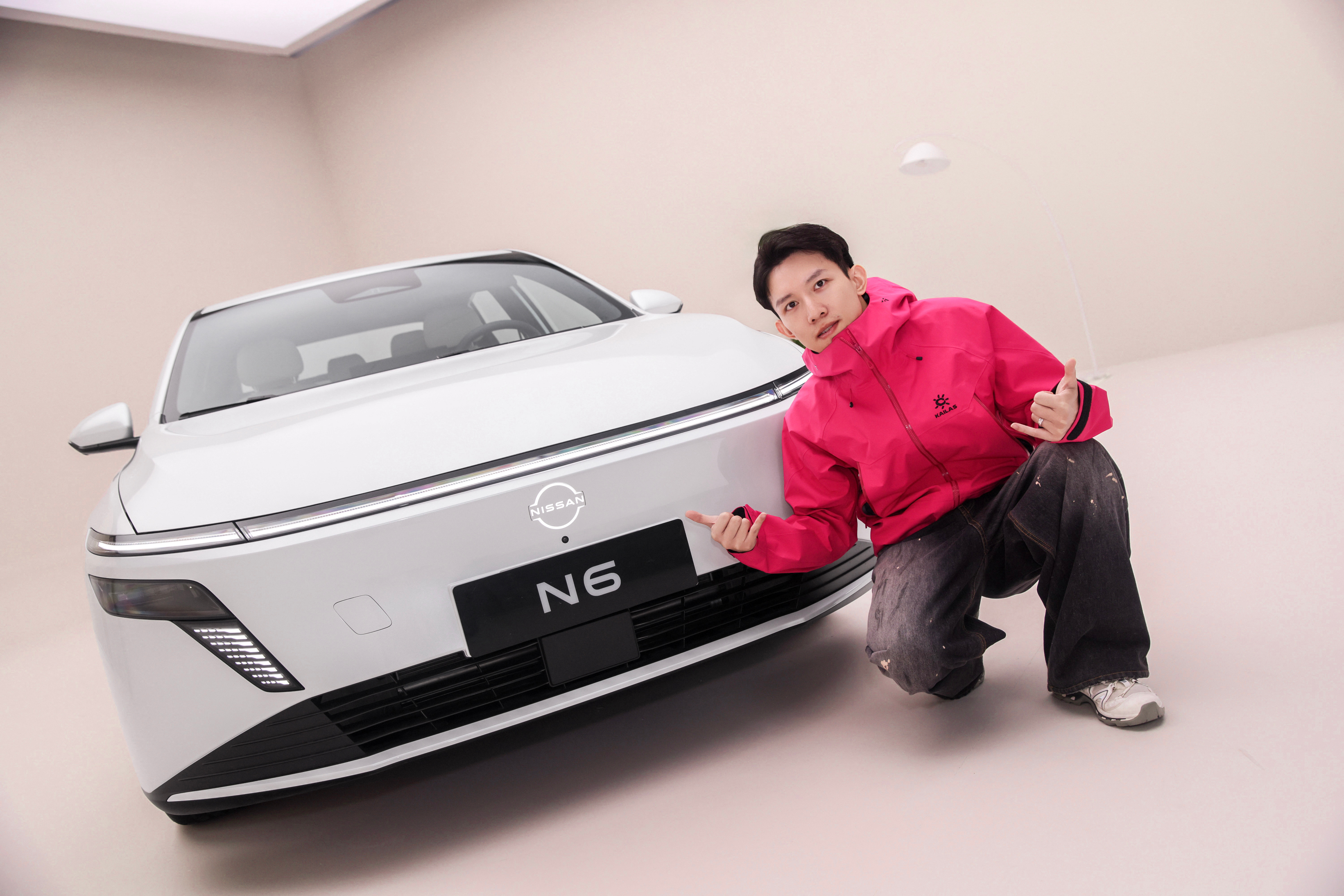 日产N6外观来了！外观可以说就是小N7了，还挺有辨识度的，日产也是走起来了，感觉