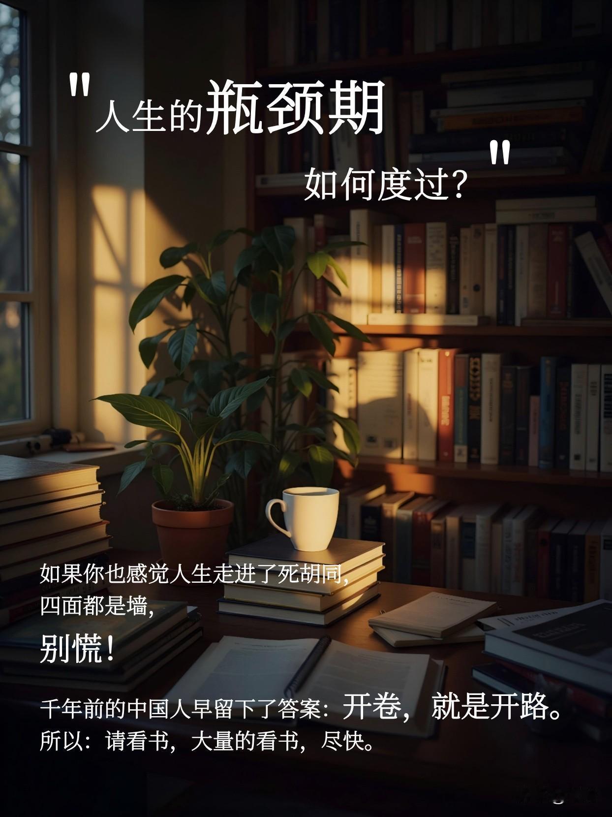 如果你也感觉人生走进了死胡同，四面都是墙，别慌！千年前的中国人早留下了答案