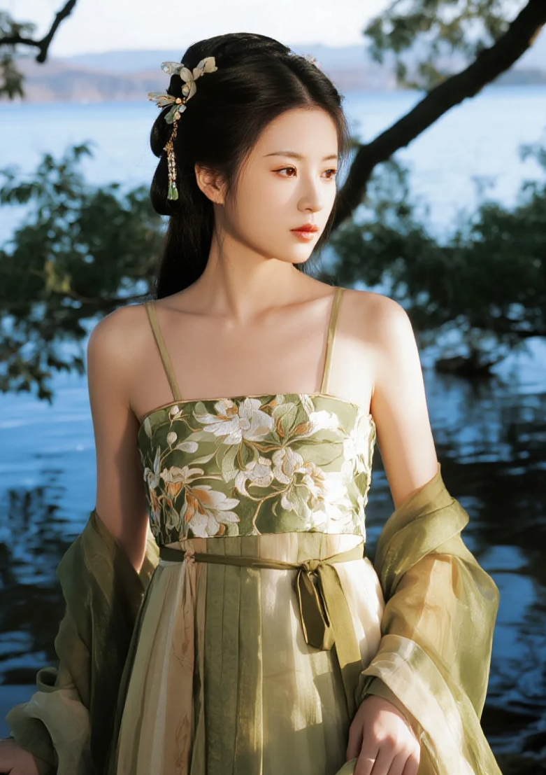 清纯甜美的她，是你梦中的白月光么？