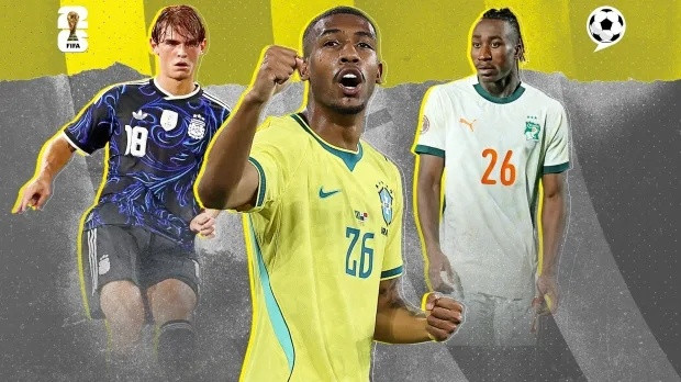 Talksport列出了美加墨世界杯上值得关注的五位新星：1、拉扬19岁巴西