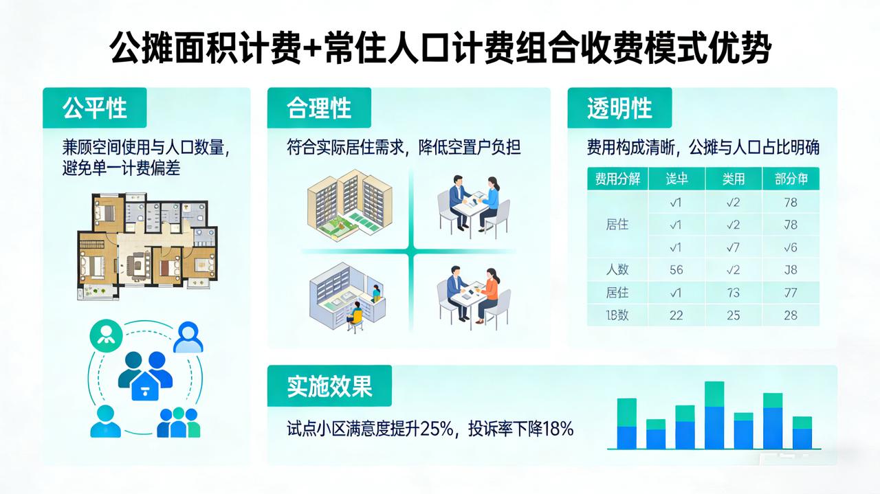 不合理：按建筑面积收取小区物业费！核心主张：废除现行按建筑面积收取物业费的不
