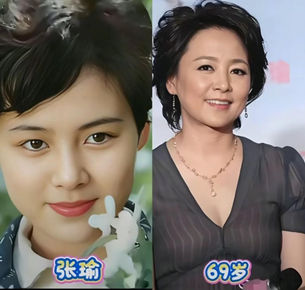 翻看这些女演员的今昔对照，忽然读懂岁月的浪漫。年少时，她们是影视画卷里鲜活亮色