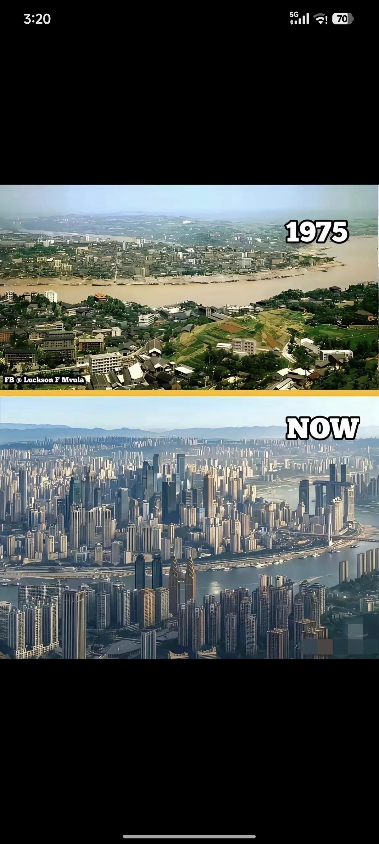 是同一个地方吗？五十年前后的变化