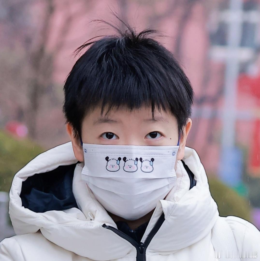 小宝宝和卡通口罩适配度100%哦#孙颖莎乒萌一#​