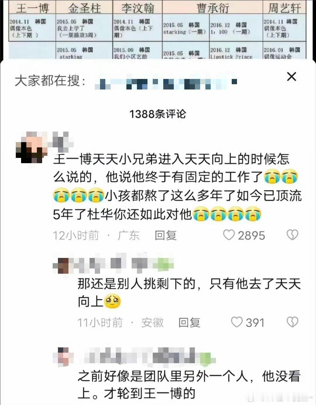 当年王一博去的天天向上都是别人挑剩下才给他的🥺🤲🏻