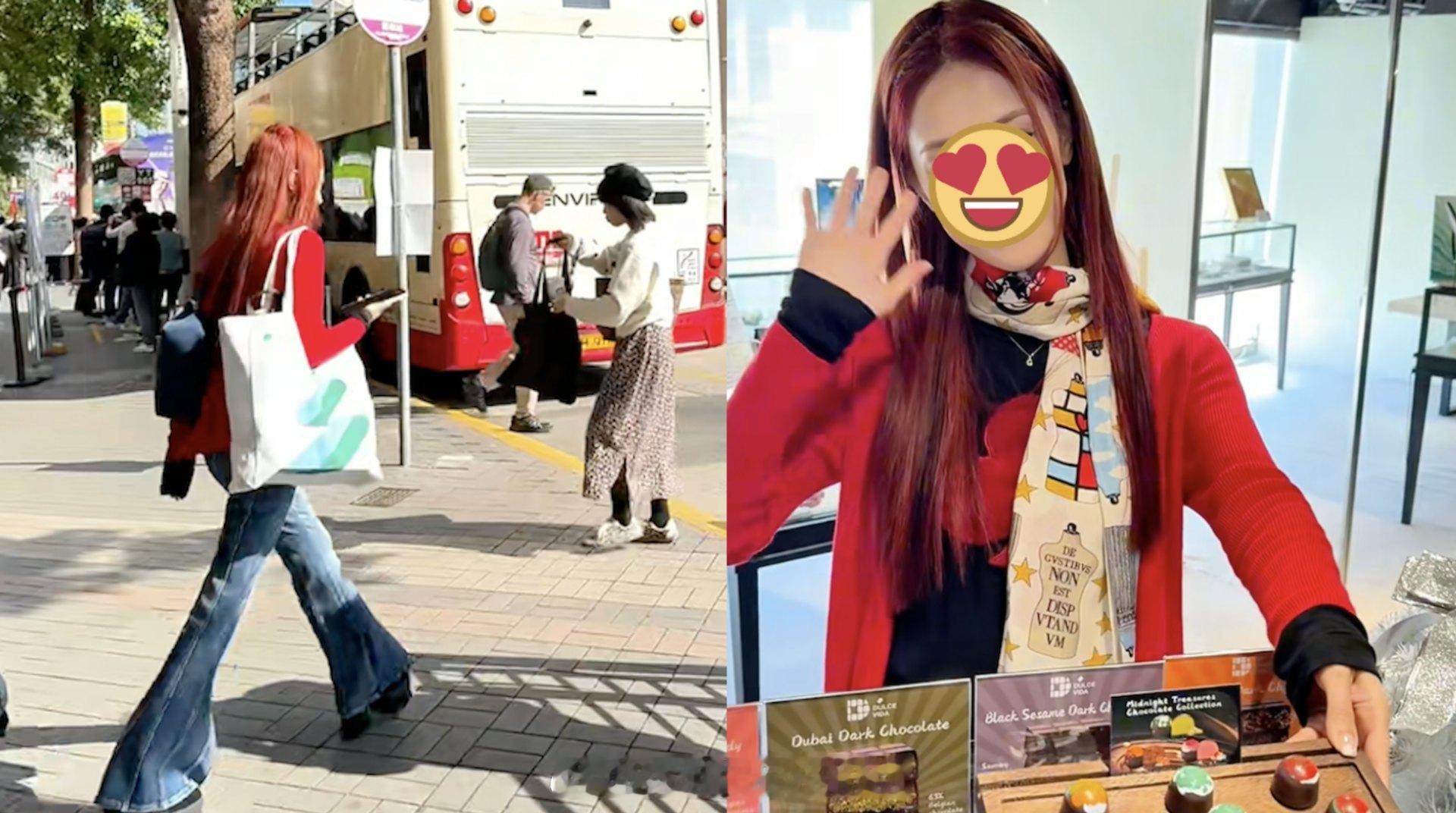 香港01：港姐吸金后背环保袋尖沙咀奔走超忙　34岁生三个仔真人又高又瘦现年34岁