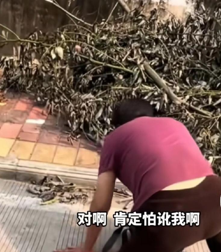 4月8日，广西。男子在路上遇见老人摔倒了，跪在地上爬不起来。他想帮一把，扶起老人