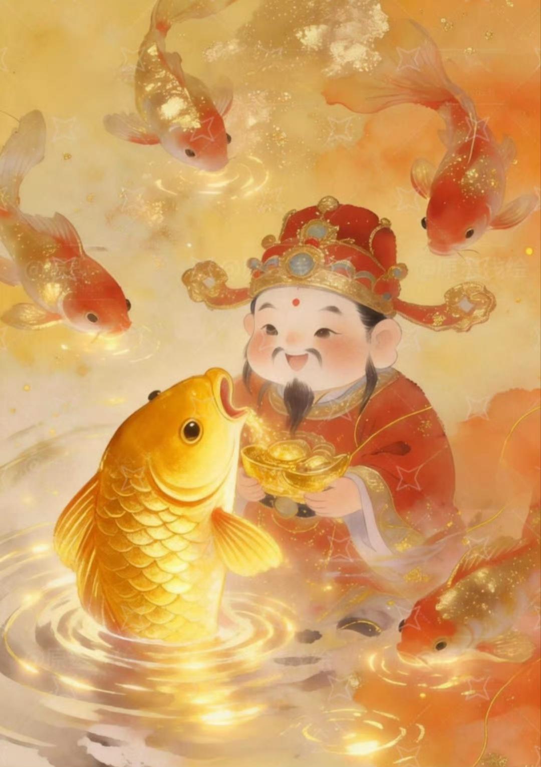 “转·财神附体…”​​​