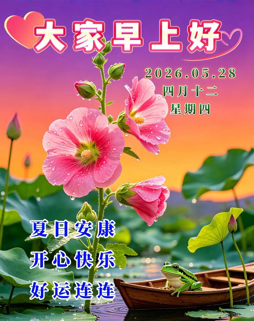 🧡🌈好事接二连三🎉，快乐五湖四海；快乐见您天天笑😄，幸福伴您日日绕；愿生