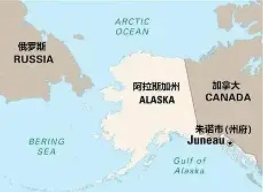 终于知道普京为什么敢去美国领土阿拉斯加州了。很多人以为，这是一场大胆的外交秀，其