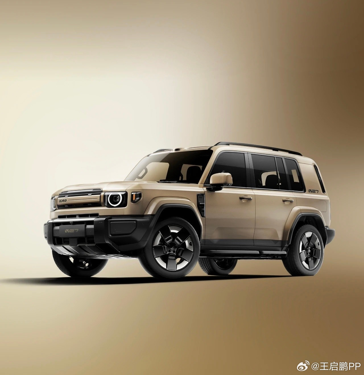 iCARV27，中大型硬派SUV，我们自己的普拉多来了[思考]大家觉得咋样！新