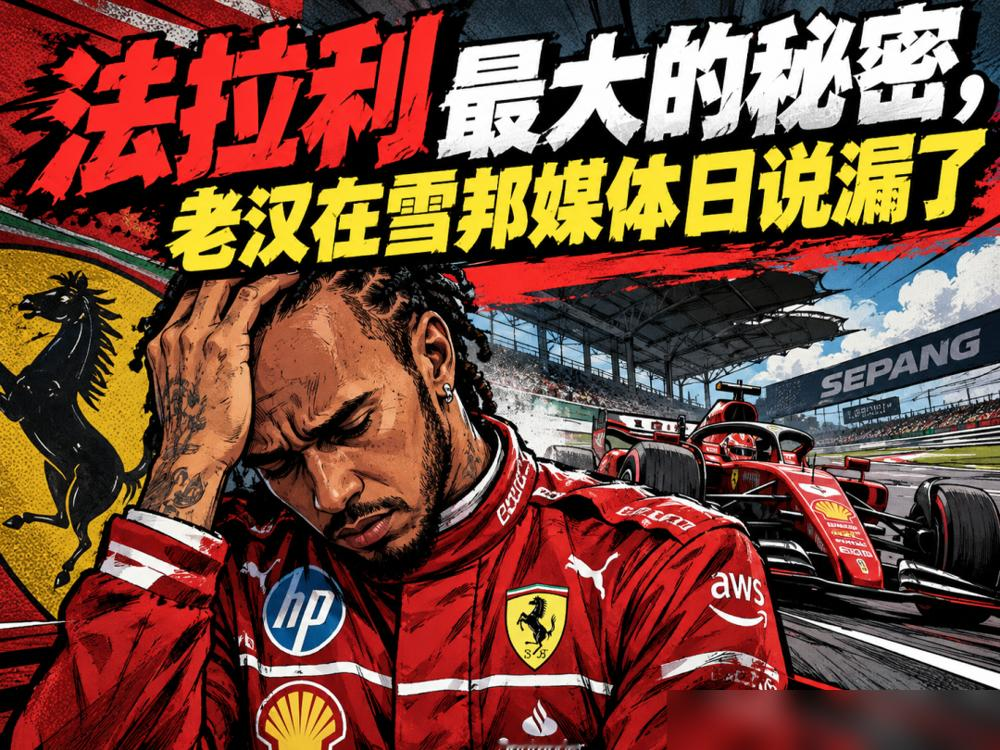 法拉利这车，弯道快得离谱，一到直道就被生吞，跟没装引擎似的。围场技术组数据摆出来了，弯道速度标杆级，