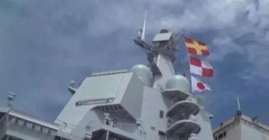 “中国航母却悬挂‘日本国旗’？”2019年中国航母试航时，有眼尖的网友发现，我国