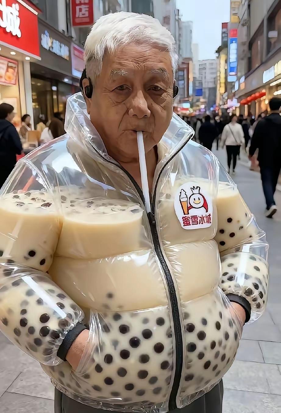 这是有意抹黑蜜雪冰城还是在给它做宣传？第一眼看到这些图时，就觉得很有创意，但仔