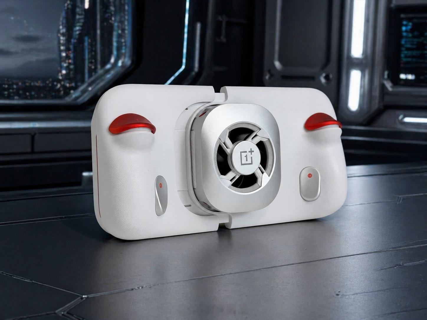 一加Ace6至尊版配上游戏手柄和散热器的图来啦好看吗