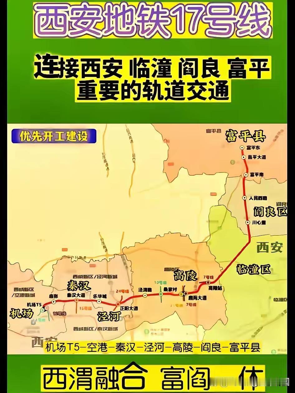 西安地铁17号线2025年会开工吗？大概率不会开工了。2026年会开工吗？99