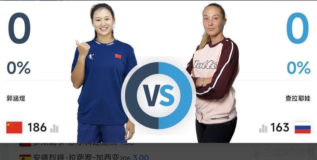 最新赛事赛程2月23日01:00左右WTA500梅里达站资格赛决胜轮张帅🇨