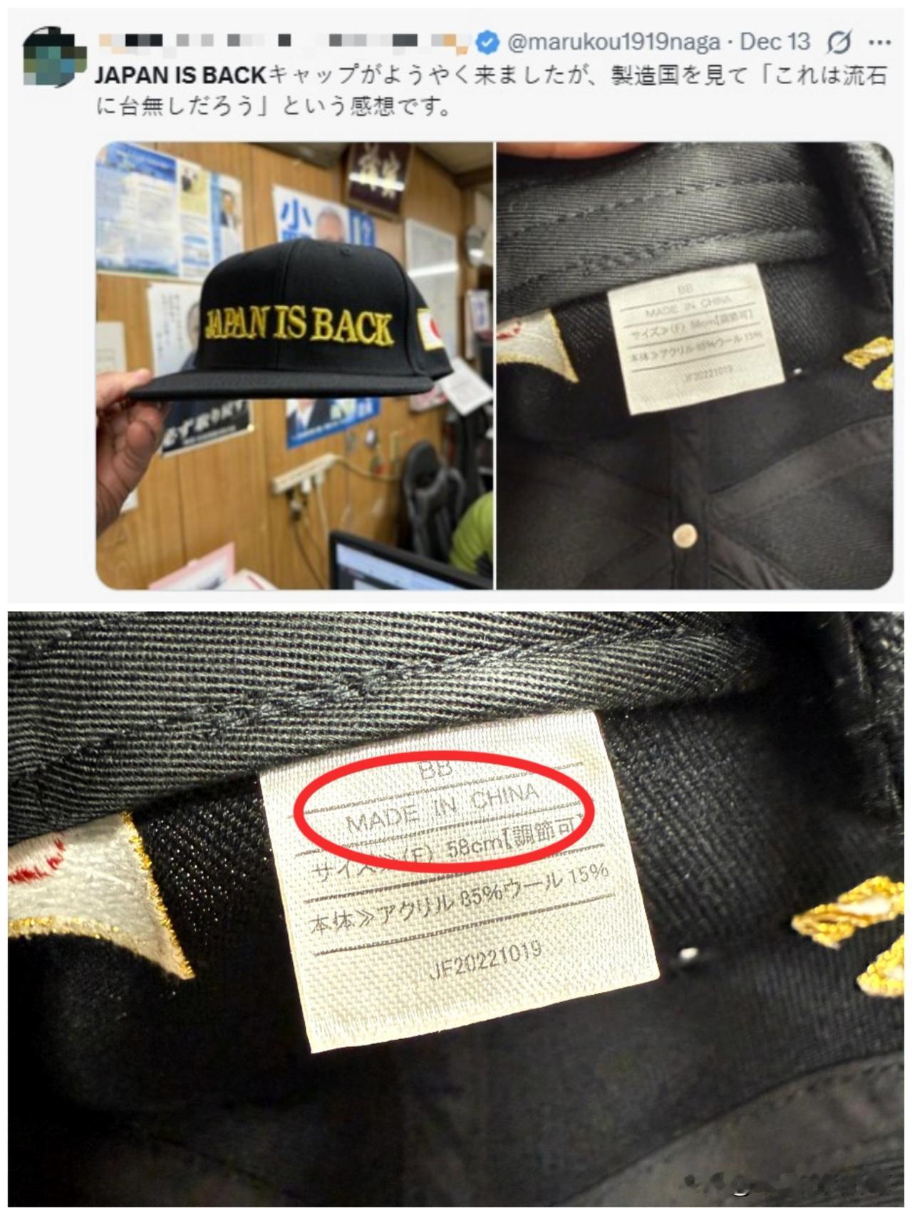 我有种预感，高市早苗的“JapanIsBack”口号火不火我不知道，但是她的