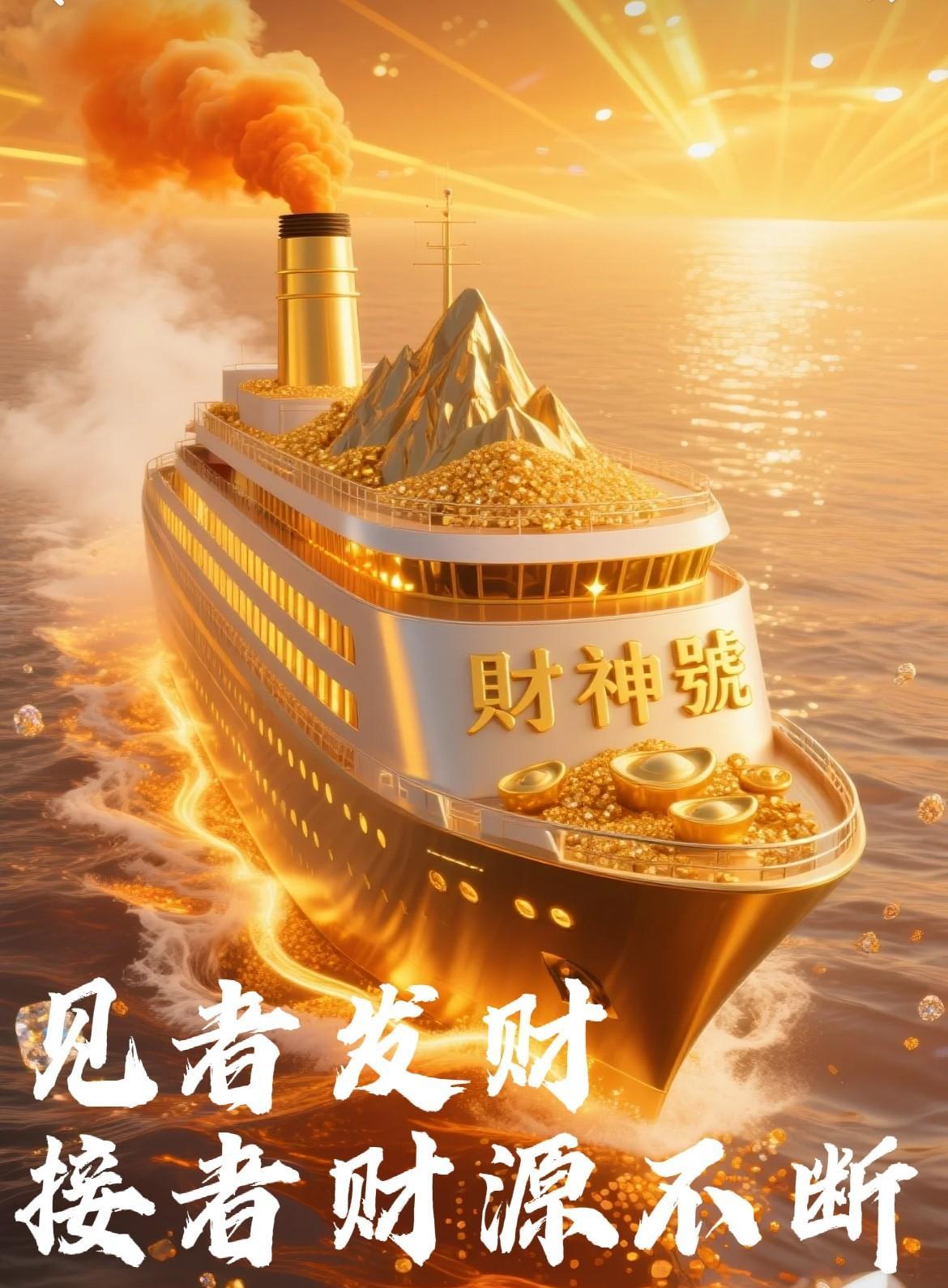 一键接住“财神号”天降财运，财富如潮涌来赶紧在评论区留下“接财运”，就能搭乘