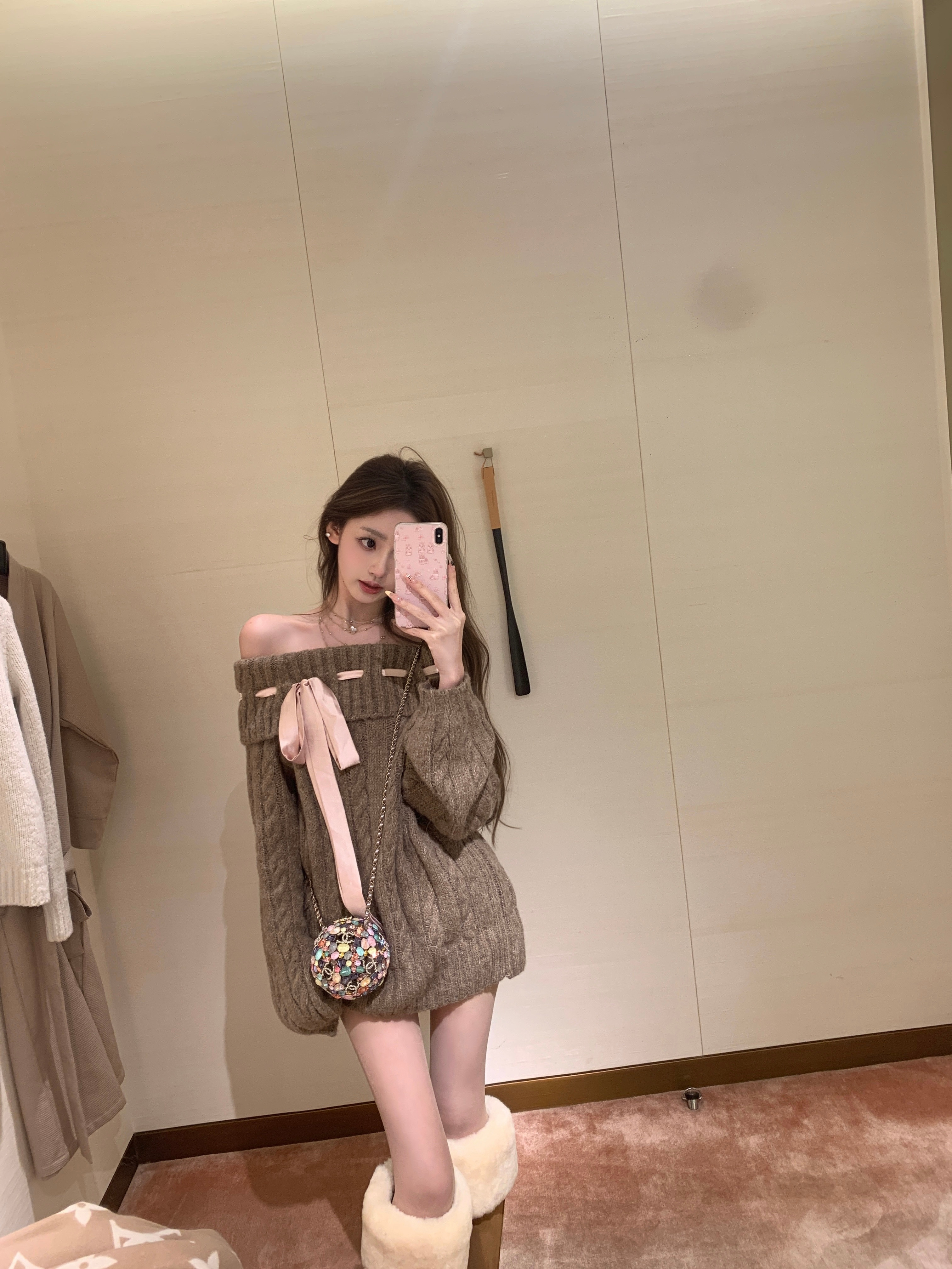 get美拉德色系乖乖女穿搭！🌰