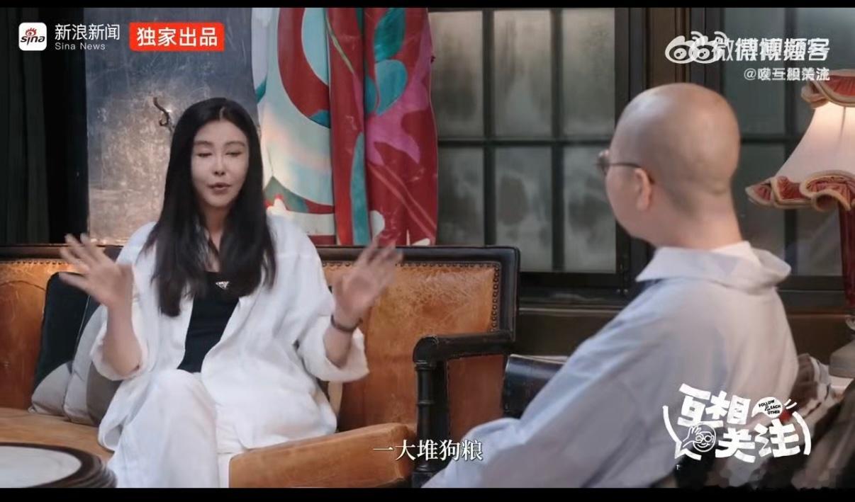 王祖贤的狗也吃素看到王祖贤说狗狗吃素的时候就觉得好可爱，感觉她真的把狗狗当成很