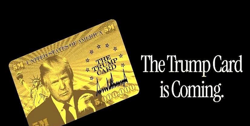 特朗普团队推出的TrumpGoldCard最近火出圈了，主打一次性投资500