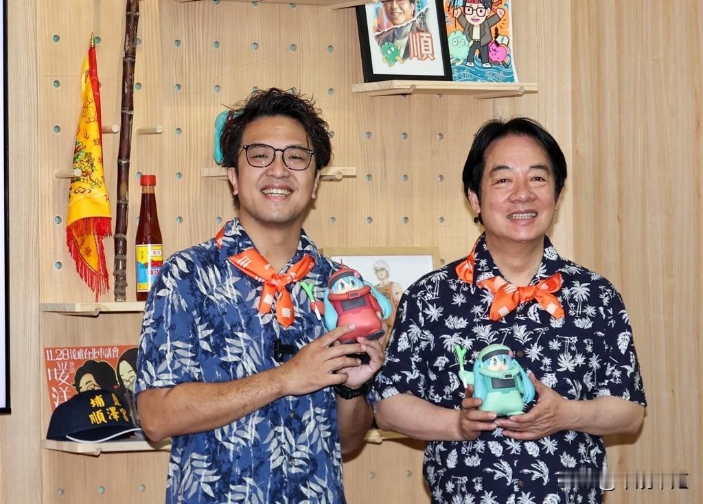 民进党台北市长参选人沈伯洋引领洋流，不断创造话题。台作家“漂浪岛屿”表示，所谓的