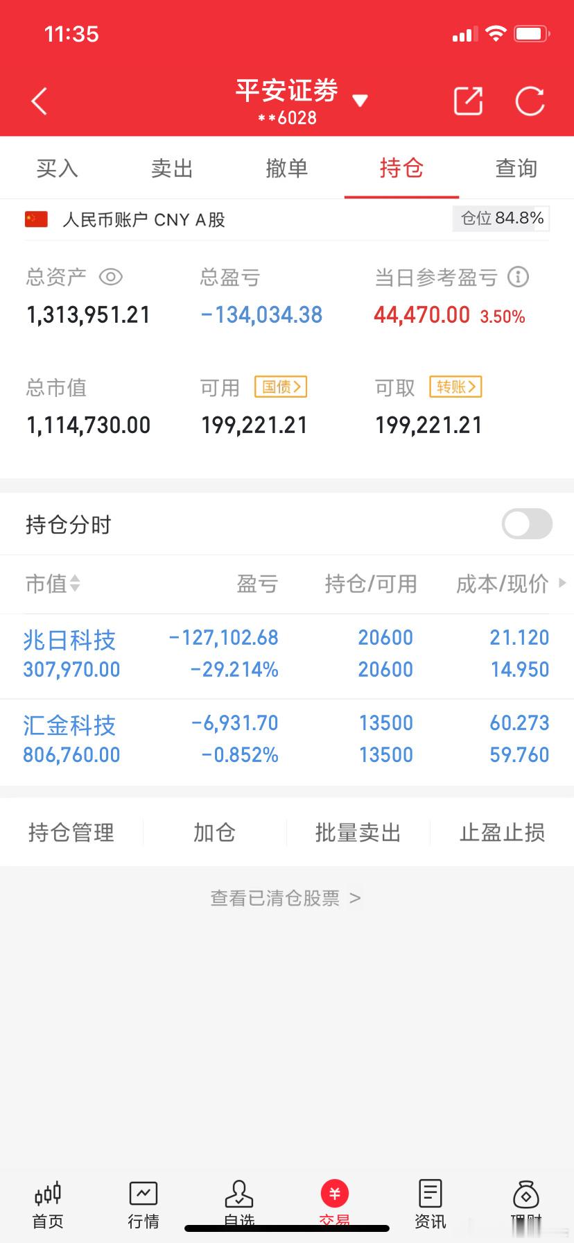 真实记录：莎莎本金50万（10.8号）开始挑战到今天过年（倒计时还剩于14天）市