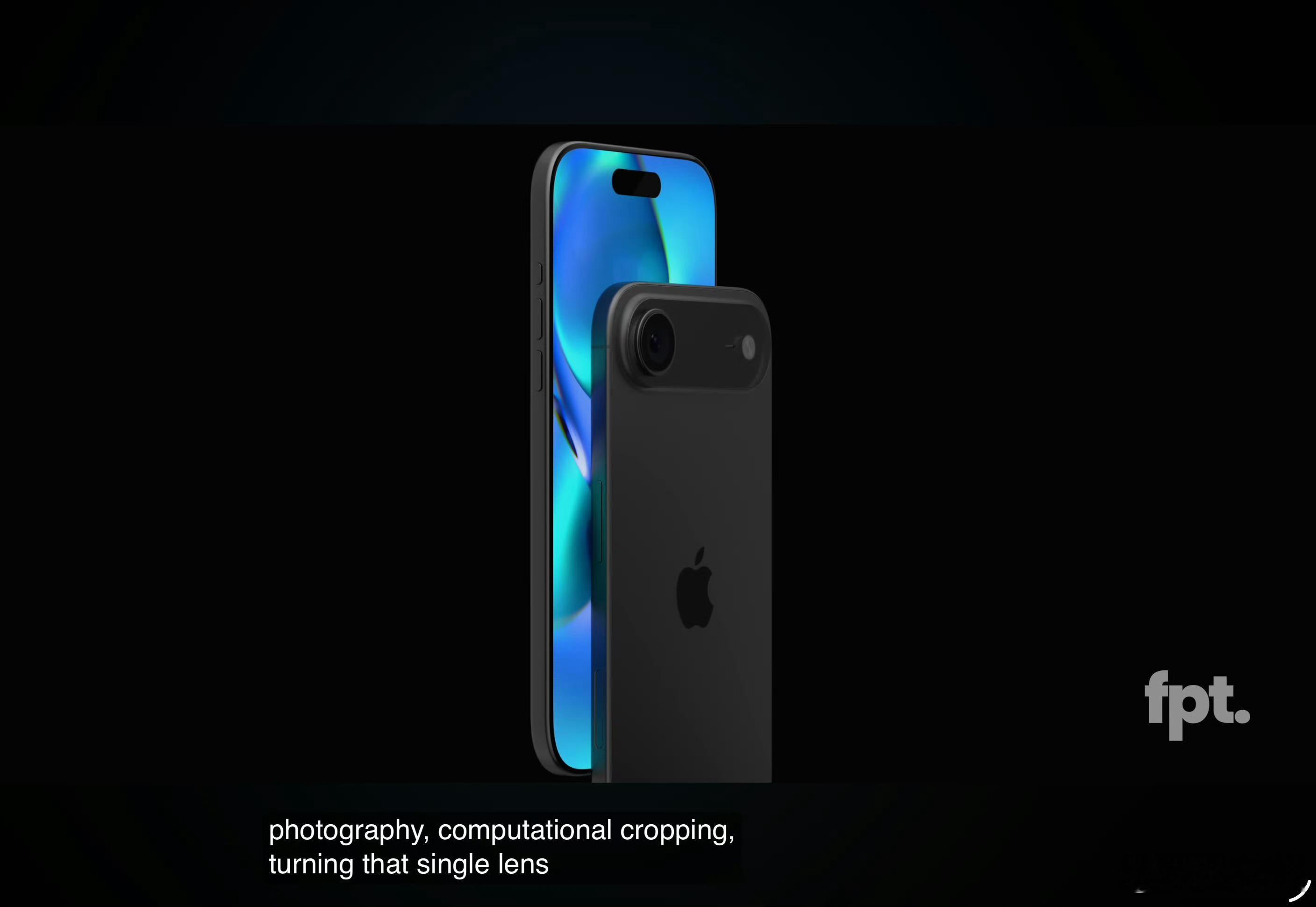 iPhone17Air渲染图，虽然轻薄，据说重量仅有145克，厚度仅有5.5