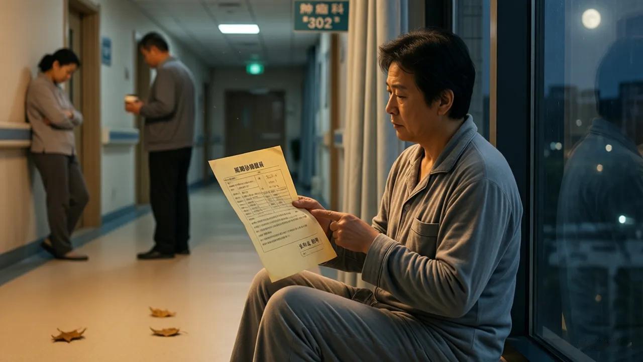 有个问题跟大家讨论下，如果家里的老人检查出得了癌症，该如实告诉呢还是选择隐瞒？