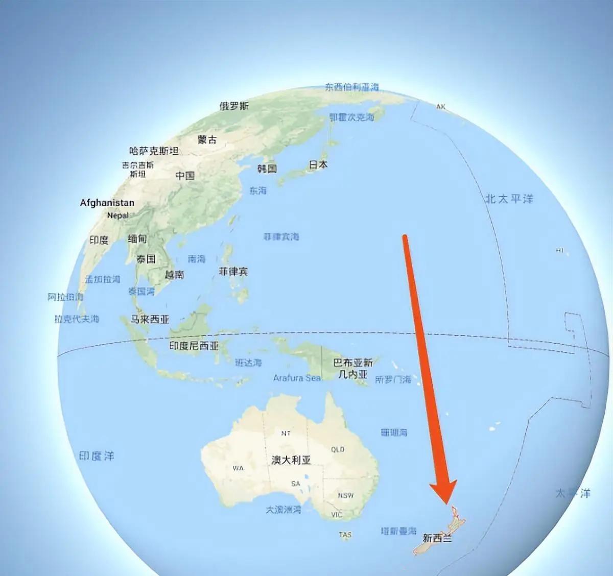 新西兰孤独到什么程度？只要自己不上赶着作孽，地球上任何战争都与他无关，属于蓝星最