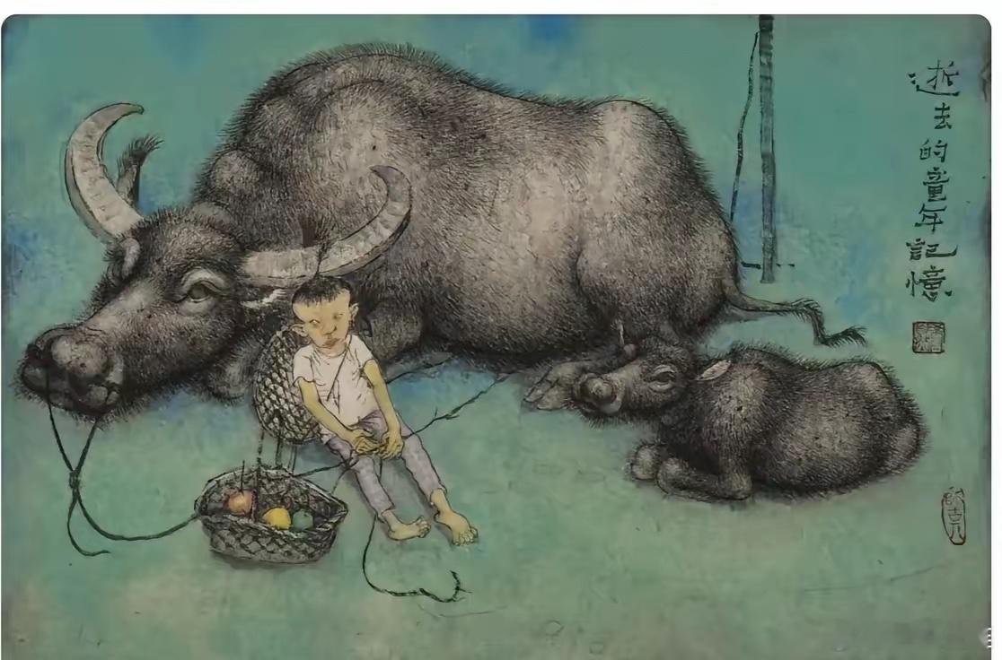 看到清华美院戴顺智教授的人物作品，我内心真是五味杂陈，难以言表。这真的是我们劳动