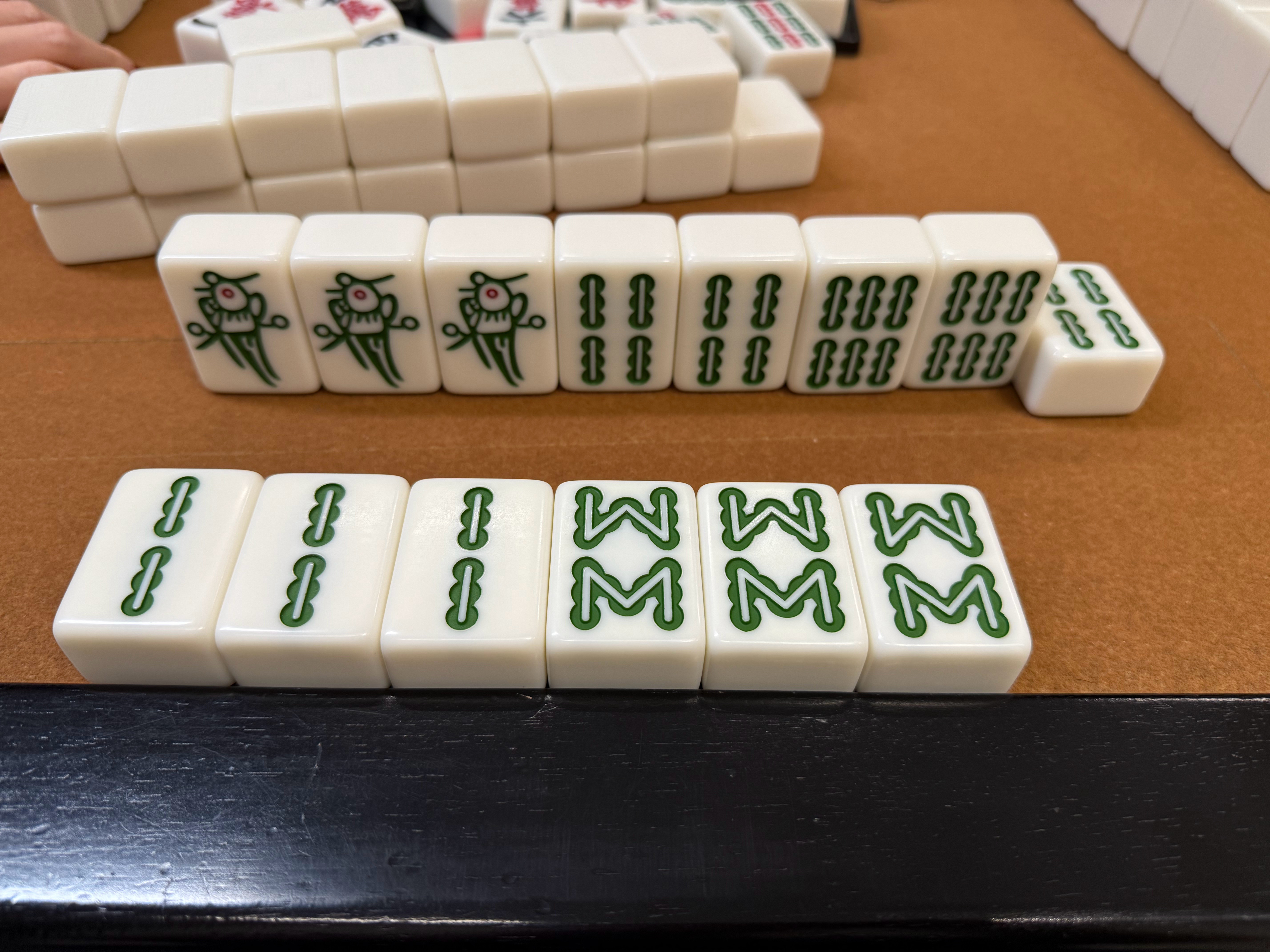 收了成毅的金元宝，连摸四把清一色[doge]​​​