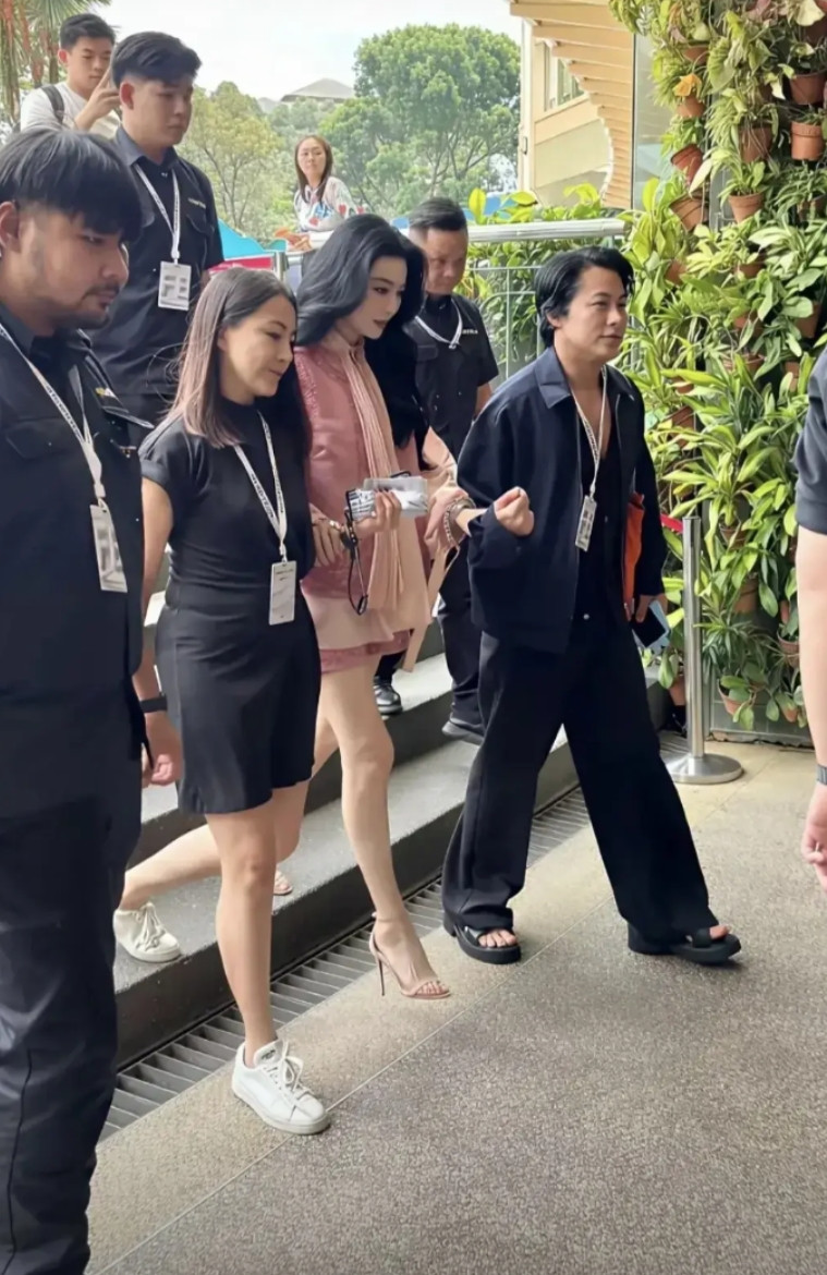 这是不是范冰冰，还是挺美的啊