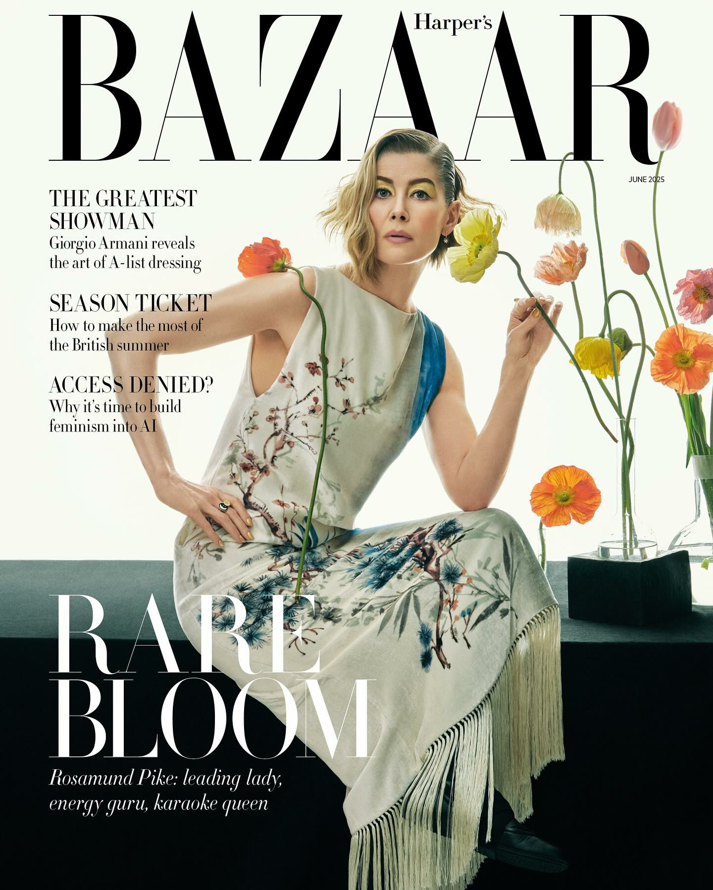 裴淳华登上英国《Harper'sBAZAAR》杂志6月号封面及写真美图大赏！[