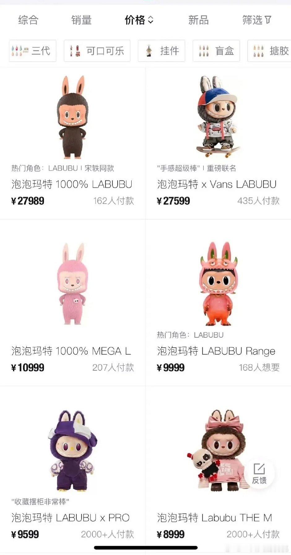 Labubu你们买过么，这么贵么，我知道现在好🔥​​​