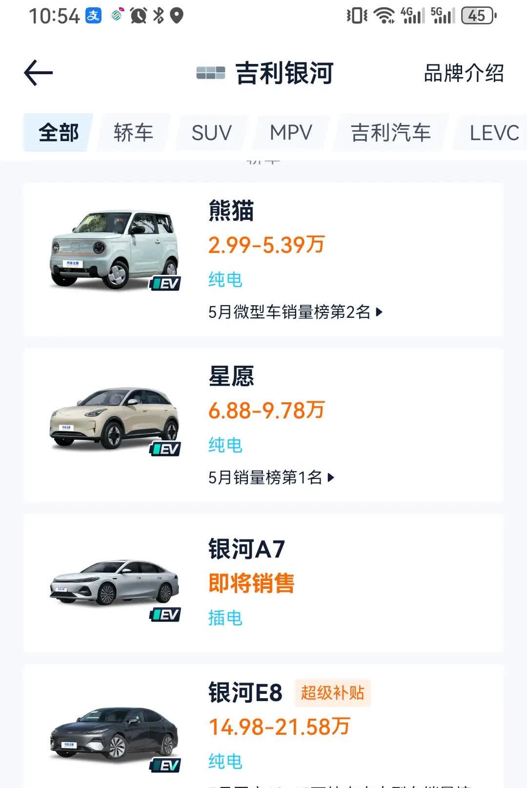 吉利这种命名方式敢问还没有谁？主打一个随心所欲的乱