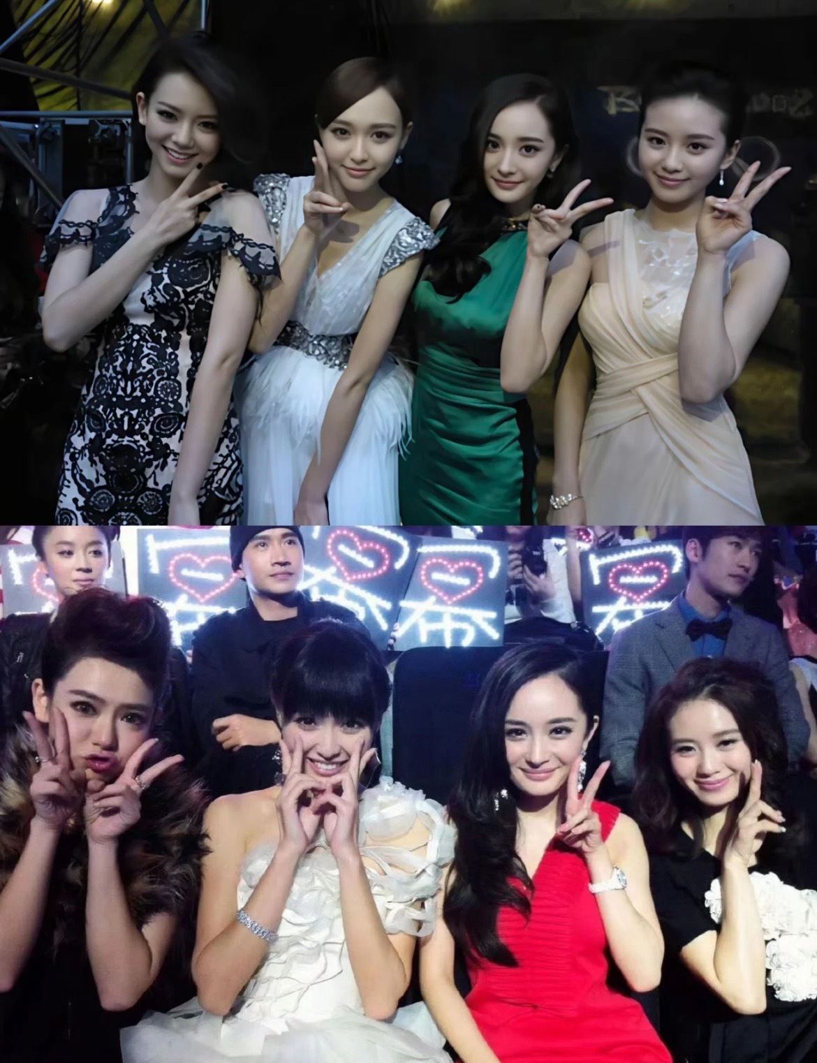 内娱辉煌时期四小花旦可惜内娱的辉煌已经一去不复返了85花年轻时真的很有魅力配20