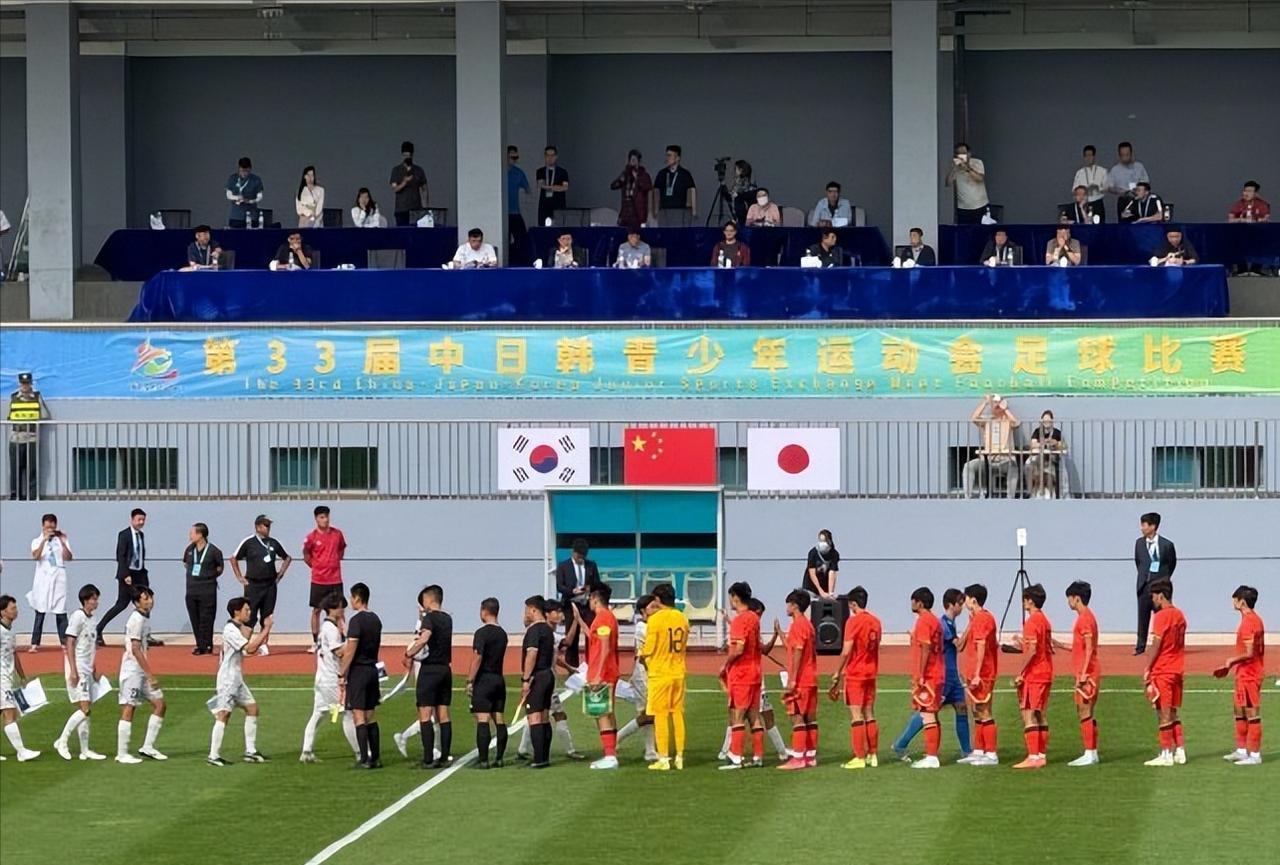 破天荒了，中国U18男足3:0胜了日本队。是的，你没有看错，我们赢了日本，而且