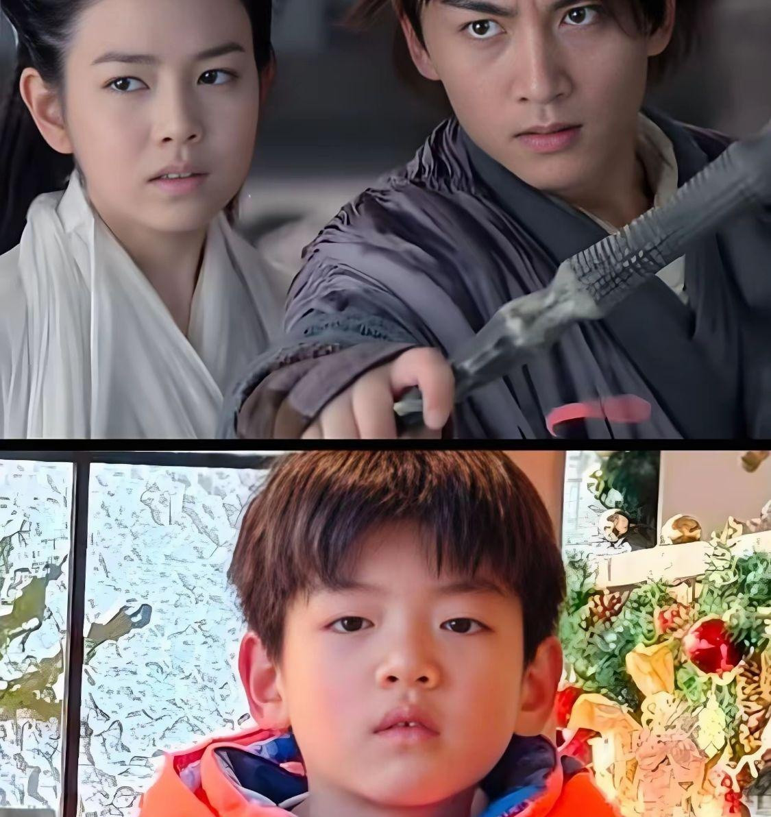 果然面相就是会骗人的，陈晓和陈妍希的儿子星星就是个例子。9岁的小星星虽说是个小朋