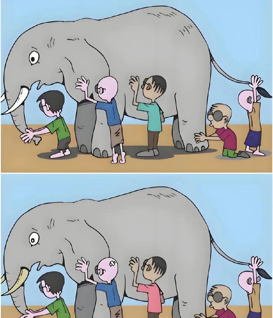 考眼力找不同，你能找到几处