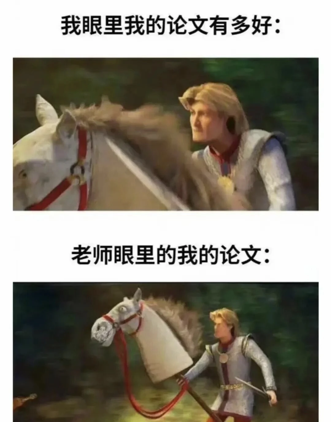 导师眼里的论文vs我眼里的论文