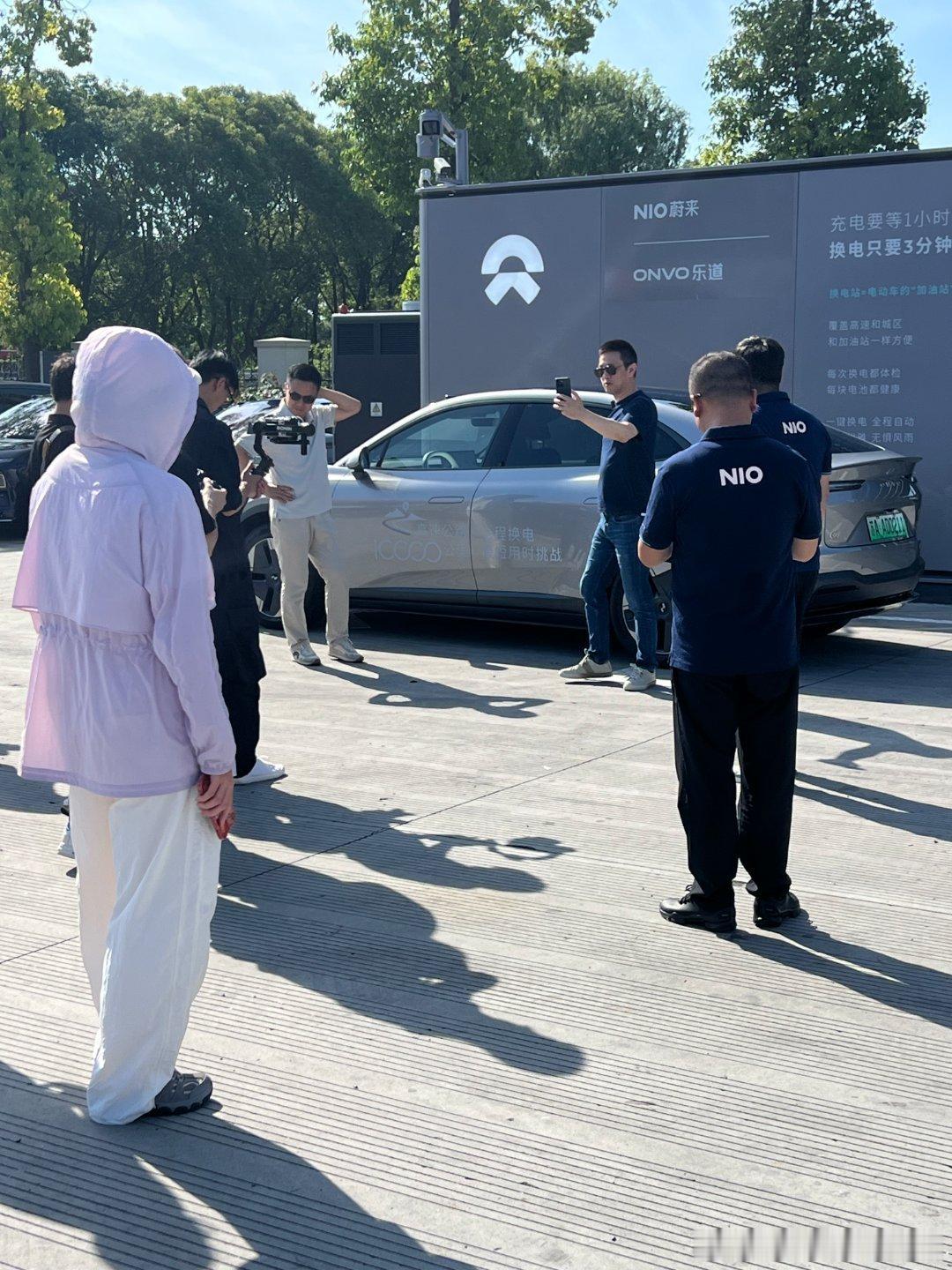 纯电车的10000km高速，最短用时挑战。这是真实场景，只有蔚来（以及乐道，外加