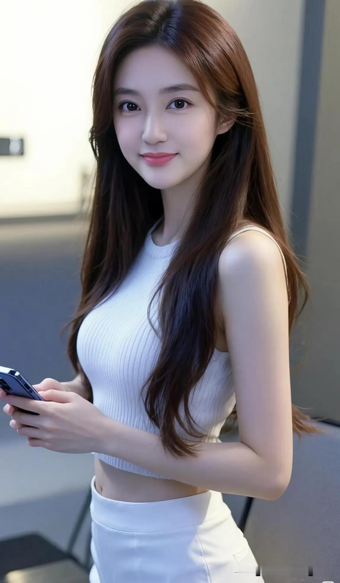 清纯甜美的样子当然漂亮啊！就像校园里扎着马尾、笑起来有酒窝的女生，那股子纯